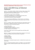 WGU D358 Global Human Resource Management Objective Assessment &vert; 150 Questions and Answers with Rationales &vert; 2026&sol;2027 Updated &ndash; Western Governors University&period;