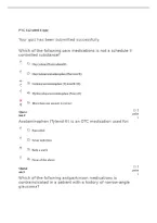 PYC-612 Week 6 Quiz with Complete Answered Questions &vert; Latest Update 2026-2027 &vert; Graded A&plus;