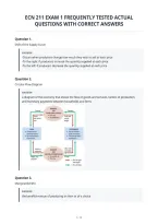 Ecn 211 Exam 1 Frequently Tested Actual&NewLine;Questions With Correct Answers