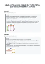 Mgmt 449 Final Exam Frequently Tested Actual&NewLine;Questions With Correct Answers&NewLine;