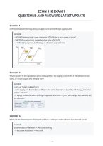 Econ 110 Exam 1&NewLine;Questions And Answers Latest Update