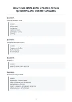 Mgmt 2500 Final Exam Updated Actual&NewLine;Questions And Correct Answers&NewLine;