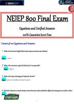 NEIEP 800 Final Exam 2 &lpar;PDF&rpar; &vert; 2026&sol;2027 Elevator Mechanic Certification