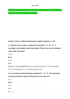 Business Mathematics In Canada &lpar;11Th Edition&rpar; Exam Prep 2026 &NewLine;Questions With Verified Answers 