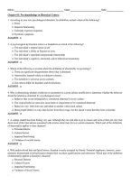 Chapter 1 Psychopathology in Historical Context &vert; Nursing Psychology Study Guide &vert; Mental Health History&comma; Psychiatric Disorders & Psychological Concepts