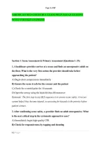 American Red Cross Bls Exam Prep 2026 Questions &NewLine;With Verified Answers 