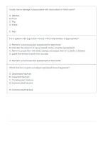  Emergency Nursing Orientation 3&period;0 Musculoskeletal and Neurovascular Trauma &vert; Emergency Assessment&comma; Trauma Nursing&comma; Neurovascular Monitoring & Musculoskeletal Injuries