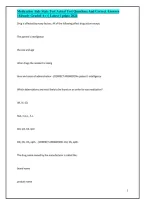 Medication Aide State Test Actual Test Questions And Correct Answers &lpar;Already Graded A&plus;&rpar; &vert; Latest Update 2024&NewLine;
