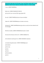 Medication Aide State Test Practice Exam And Study Guide 2024 &vert; Actual Questions And Correct Answers &vert; Already Graded A&plus; &vert; Latest Update&NewLine;
