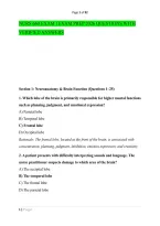 Nurs 660 Exam 1Exam Prep 2026 Questions With &NewLine;Verified Answers