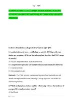 Introduction To Maternity And Pediatric Nursing &NewLine;&lpar;8Th Edition&rpar; Prep Exam 2026 Questions With Verified &NewLine;Answers