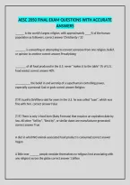 Aesc 2050 Final Exam Questions With Accurate Answers