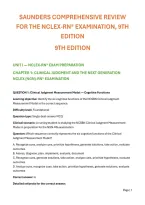 Saunders Comprehensive Review for the NCLEX-RN&reg; 9th Edition&colon; Nursing Exam Prep Study Guide&comma; Practice Questions&comma; Answers&comma; Detailed Rationales & NCLEX-RN Test Preparation