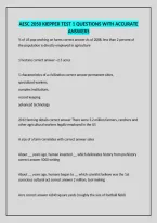 Aesc 2050 Kiepper Test 1 Questions With Accurate Answers