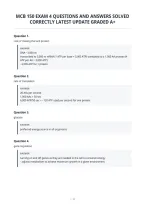 Mcb 150 Exam 4 Questions And Answers Solved&NewLine;Correctly Latest Update Graded A&plus;&NewLine;