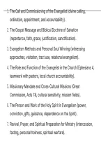 Study Set For Evangelist Missionary Test Exam Questions And Correct Verified Solutions Latest Update This Year- Just Released&period;pdf&NewLine;&NewLine;