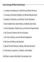 Gold Book Louisiana State Board Cosmetology Exam Questions And Correct Verified Solutions Latest Update This Year- Just Released&period;pdf&NewLine;&NewLine;