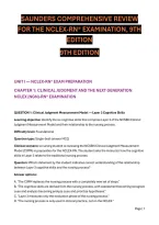 Saunders Comprehensive Review for the NCLEX-RN&reg; Examination 9th Edition &vert; NCLEX-RN Practice Questions&comma; Answers & Detailed Rationales &vert; Nursing Exam Prep Study Guide