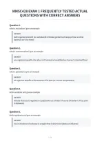 Mmsc428 Exam 1 Frequently Tested Actual&NewLine;Questions With Correct Answers