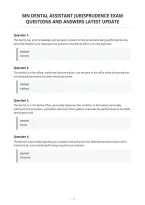 Mn Dental Assistant Jurisprudence Exam&NewLine;Questions And Answers Latest Update&NewLine;