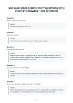 Msf Basic Rider Course Study Questions With&NewLine;Complete Answers &lpar;100&percnt; Accurate&rpar;&NewLine;
