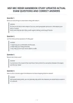 Msf Brc Rider Handbook Study Updated Actual&NewLine;Exam Questions And Correct Answers&NewLine;