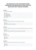 Msf Ridercoach Pre-Assignment Rider&NewLine;Handbook And Ridercoach Guide Expected&NewLine;Questions With Verified Answers&NewLine;