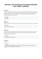 Nab Rcal Law Updated Actual Exam Questions&NewLine;And Correct Answers&NewLine;
