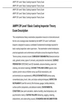 AMPP CIP Level 1 Basic Coating Inspector Theory QUESTIONS WITH DETAILED SOLUTIONS AND RATIONALES&period;pdf&NewLine;&NewLine;