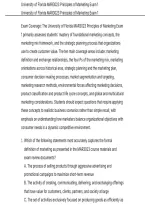 University of Florida MAR3023 Principles of Marketing Exam 1 QUESTIONS WITH DETAILED SOLUTIONS AND RATIONALES&period;pdf&NewLine;&NewLine;