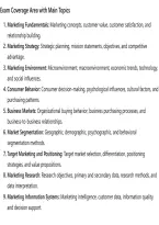 University of Florida MAR3023 Principles of Marketing Exam 1 Exam QUESTIONS WITH DETAILED SOLUTIONS AND RATIONALES&period;pdf&NewLine;&NewLine;