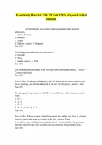 Exam Study Material CMN 571 Unit 3 2026 - Expert-Verified Solutions