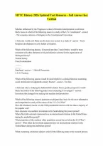 MTTC History 2026 Updated Test Resource - Full Answer Key Verified