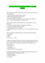 NAB Core Exam Study Guide 2026-2027 - A&plus; Graded Solutions