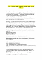 NIGP CPP Test Study Material Verified - Study Answer Collection
