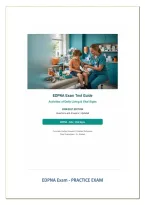 EDPNA Exam Test Guide Exam 2026&sol;2027 &ndash; Questions and Answers Activities of Daily Living Vital Signs &vert; Complete Verified Answers &vert; Detailed Rationales &ndash; Pass Guaranteed &ndash; A&plus; Graded
