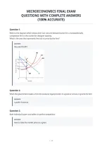 Microeconomics Final&NewLine;Latest Actual Exam With Verified Questions &&NewLine;Correct Answers&NewLine;