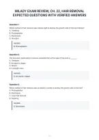 Milady Final Exam 100 Questions With&NewLine;Complete Answers &lpar;100&percnt; Accurate&rpar;