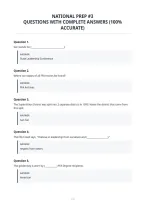 National Prep &num;3&NewLine;Questions With Complete Answers &lpar;100&percnt;&NewLine;Accurate&rpar;