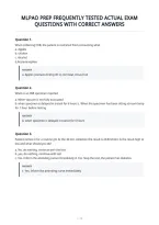 Mlpao Prep Frequently Tested Actual Exam&NewLine;Questions With Correct Answers