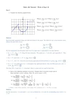 MATH 100 Calculus I Tutorial Questions and Answers &lpar;Q&A&rpar; &vert; September 18&comma; 25 & October 9 &vert; Complete Step-by-Step Worked Solutions &vert; Limits&comma; Continuity&comma; Differentiation&comma; Derivatives & Graphs