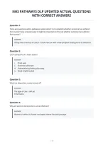Nhs Pathways Dlp Updated Actual Questions&NewLine;With Correct Answer
