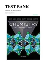 Test Bank For Chemistry&colon; The Central Science By Theodore L&period; Brown 14Th Edition With Questions&comma; Answers And Elaborations&excl;&excl;&NewLine;