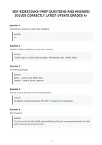Msf Ridercoach Prep Questions And Answers&NewLine;Solved Correctly Latest Update Graded A&plus;