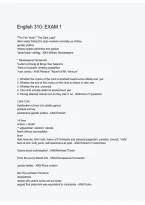 English 310 Exam 1 &vert; Study Guide&comma; Practice Questions & Exam Review