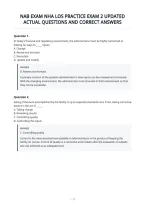 Nab Exam Nha Los Practice Exam 2 Updated&NewLine;Actual Questions And Correct Answers
