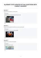 Nj Permit State Updated Actual Questions With&NewLine;Correct Answers&NewLine;