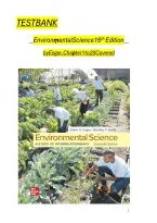 Test Bank for Environmental Science 16th Edition by Eldon D&period; Enger and Bradley F&period; Smith &ndash; Environmental Science Practice Questions&comma; Answers&comma; Chapter Review and Exam Preparation 2026&ndash;2027