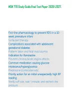 MSN 770 Study Guide&period;Final Test Paper 20262027&period;&NewLine;