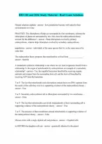 BIO 182 and 2026 Study Material - Real Exam Solutions